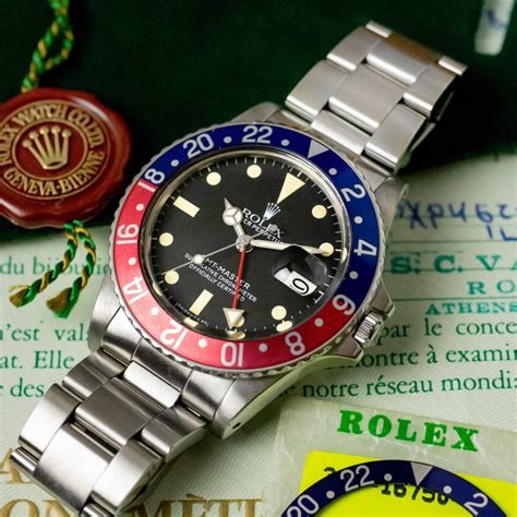 scatola rolex gmt master 2 16750|rolex 16750 gold.